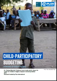 cover - child participatory budgeting